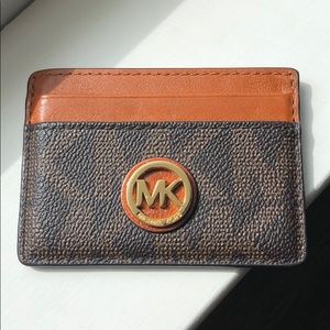 Michael Kors Signature Card Case